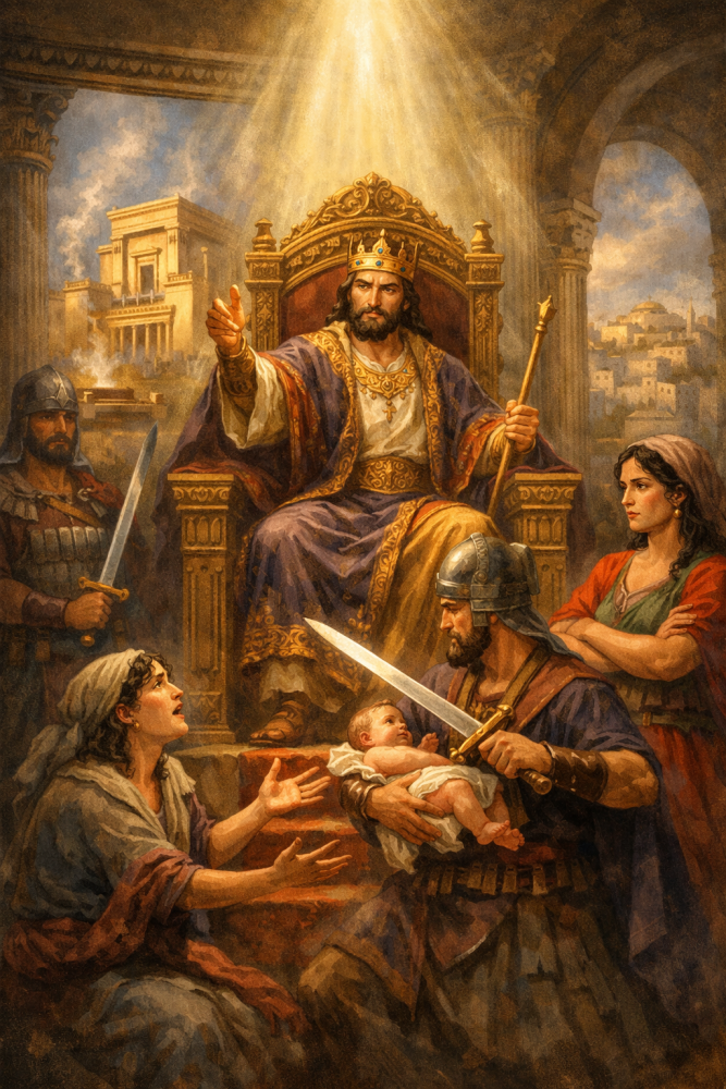 Salomon – król obdarzony mądrością od Boga