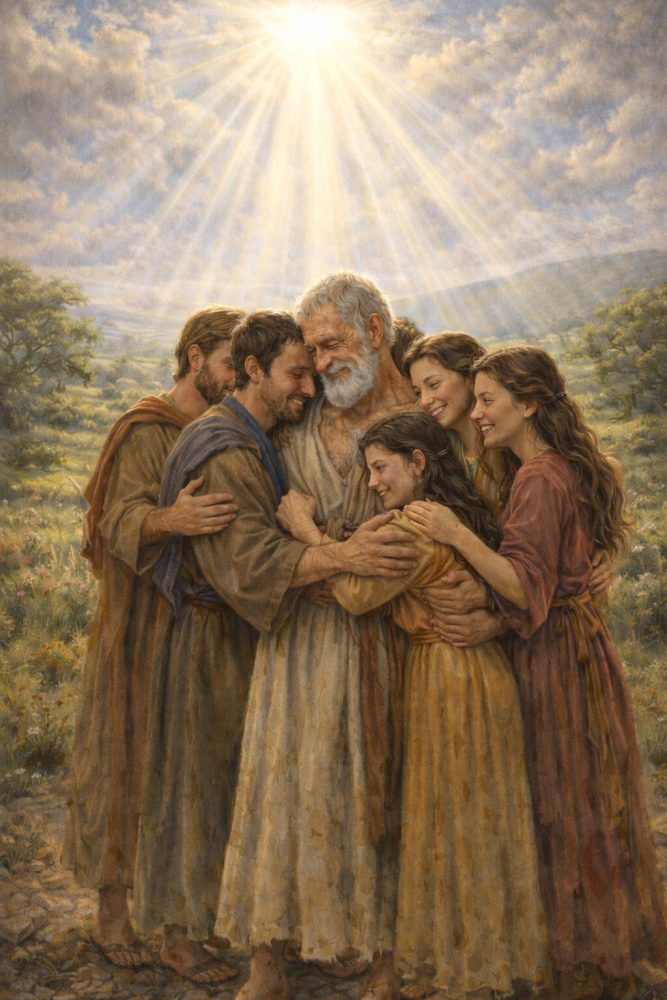 Bóg błogosławi Hiobowi