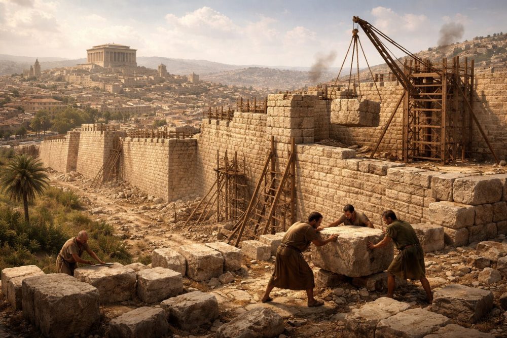 Nehemiasz i odbudowa murów Jerozolimy – dowody archeologiczne